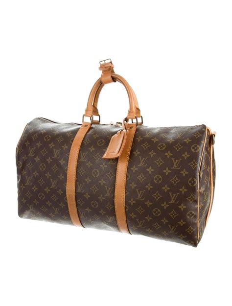 louis vuitton keepall bandouliere 50 replica|keepall 50 with shoulder strap.